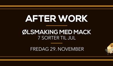 Afterwork og ølsmaking på Verftet