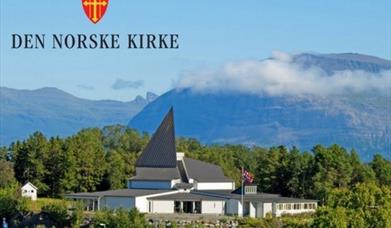 Religious service in Kanebogen Church