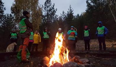 Tur i Folkeparken med sosialt samvær