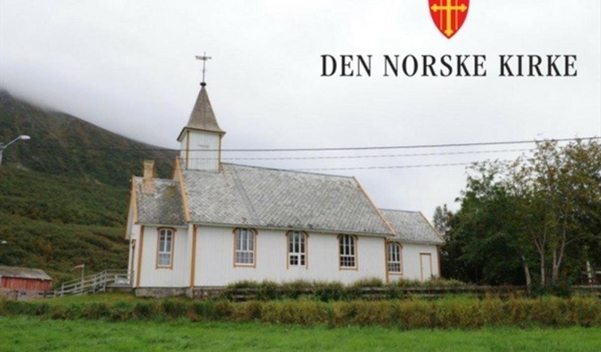 Religious service in Grøtavær Church