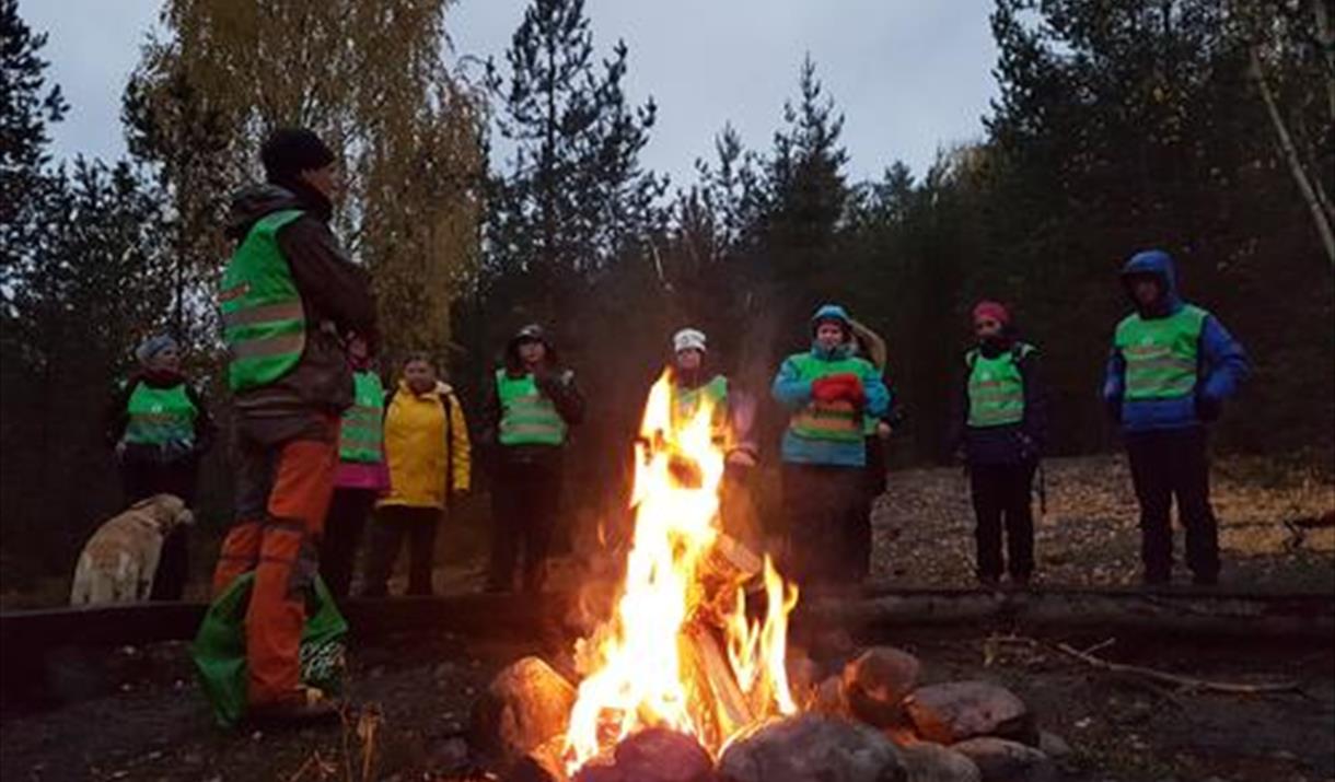Tur i Folkeparken med sosialt samvær