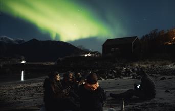 Aurora Beach Camp on Elgsnes
