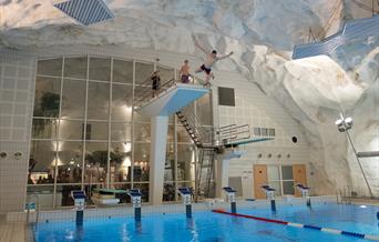 Grottebadet - The Waterpark underneath the city