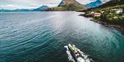 Arctic Aqua visitor centre for salmon-farming