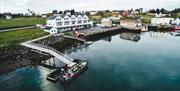 Arctic Aqua visitor centre for salmon-farming