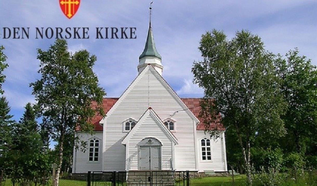 Religious service in Bjarkøy Church