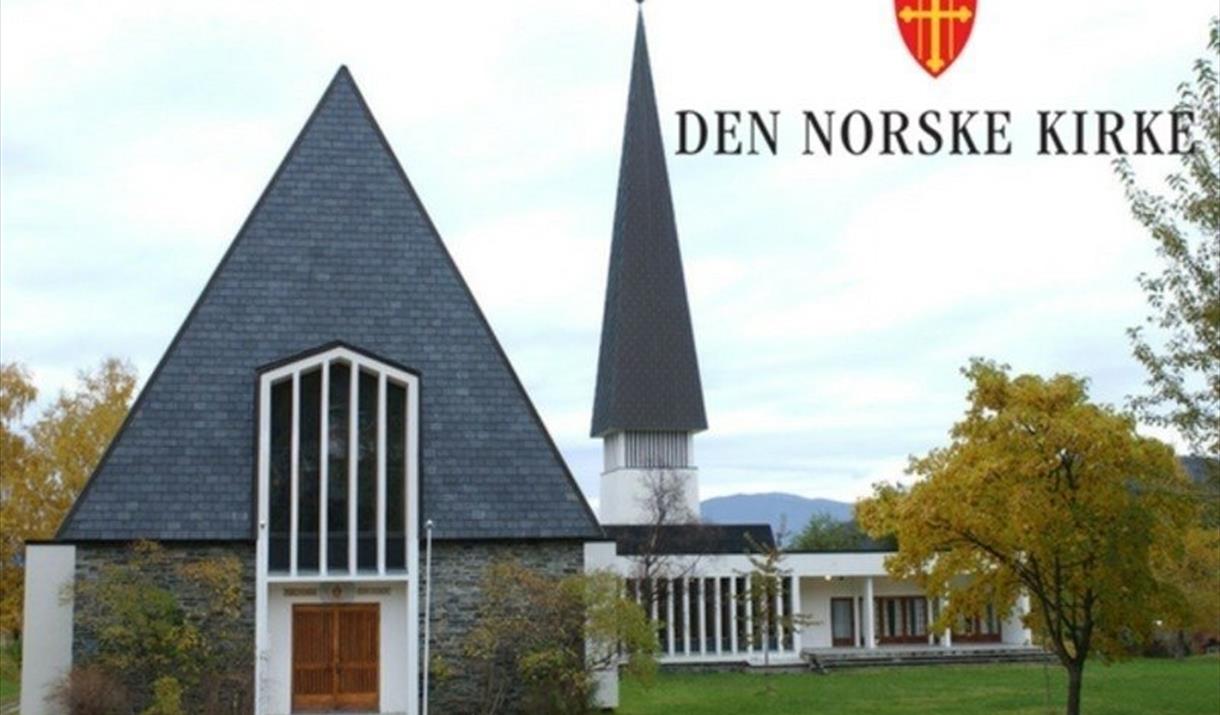 Religious service in Harstad Church