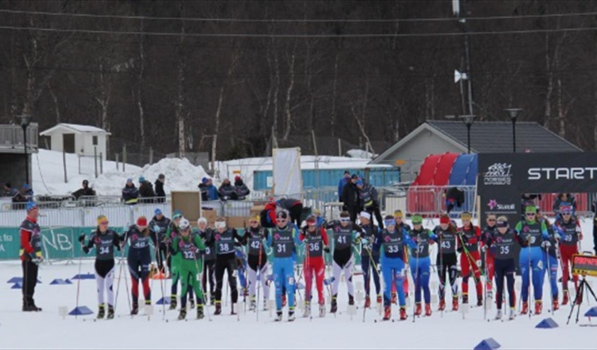 Junior Norwegian championship cross country skiing